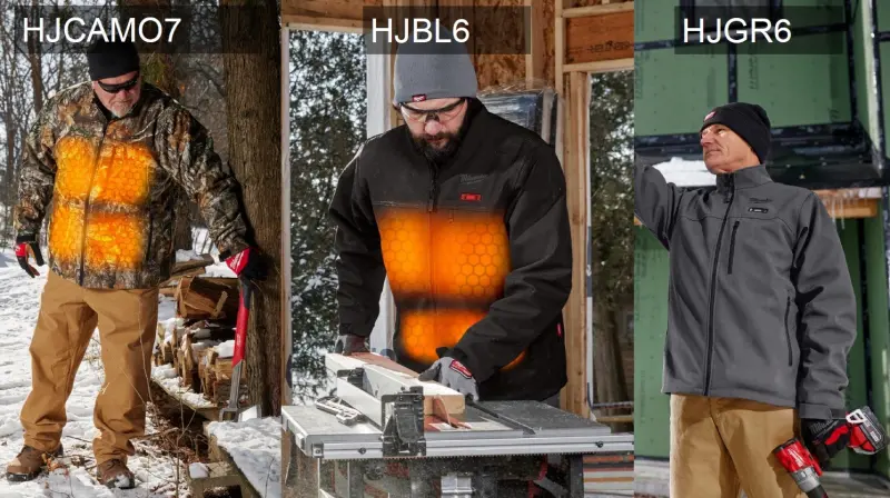 Vyhřívaný plášť Milwaukee M12 HJBL6-0 (S) černý (MI4932493819)