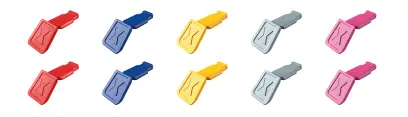 Barevné klipy Knipex 00 61 10 C V01 ColorCode mix barev 1 (10 ks) (K 00 61 10 C V01)
