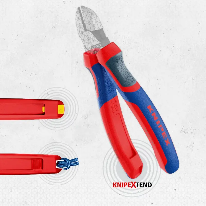 Barevné klipy Knipex 00 61 10 C V01 ColorCode mix barev 1 (10 ks) (K 00 61 10 C V01)
