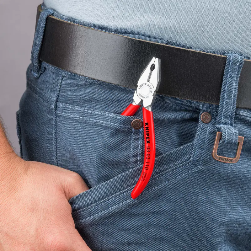 Kombinované kleště 110 mm Knipex 03 03 110 - mini (K 03 03 110)