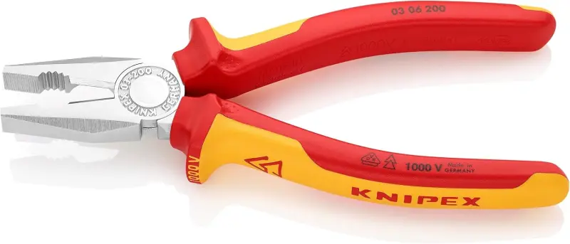 Kombinované kleště 200 mm Knipex 03 06 200 SB (K 03 06 200 SB)
