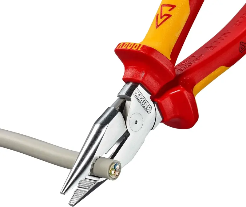 Kombinované úzké ploché kleště 185 mm VDE Knipex 08 26 185 (K 08 26 185)