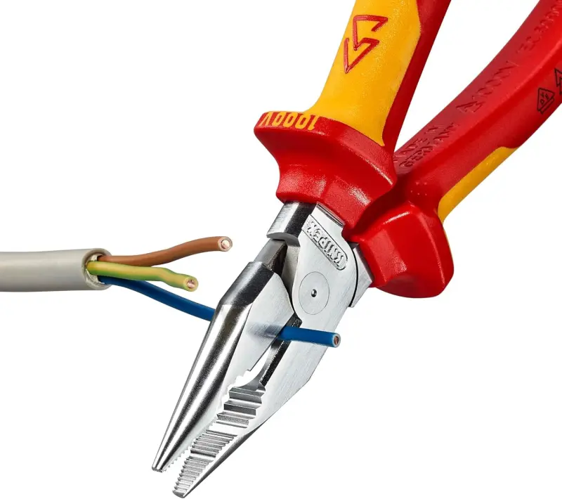 Kombinované úzké ploché kleště 185 mm VDE Knipex 08 26 185 (K 08 26 185)