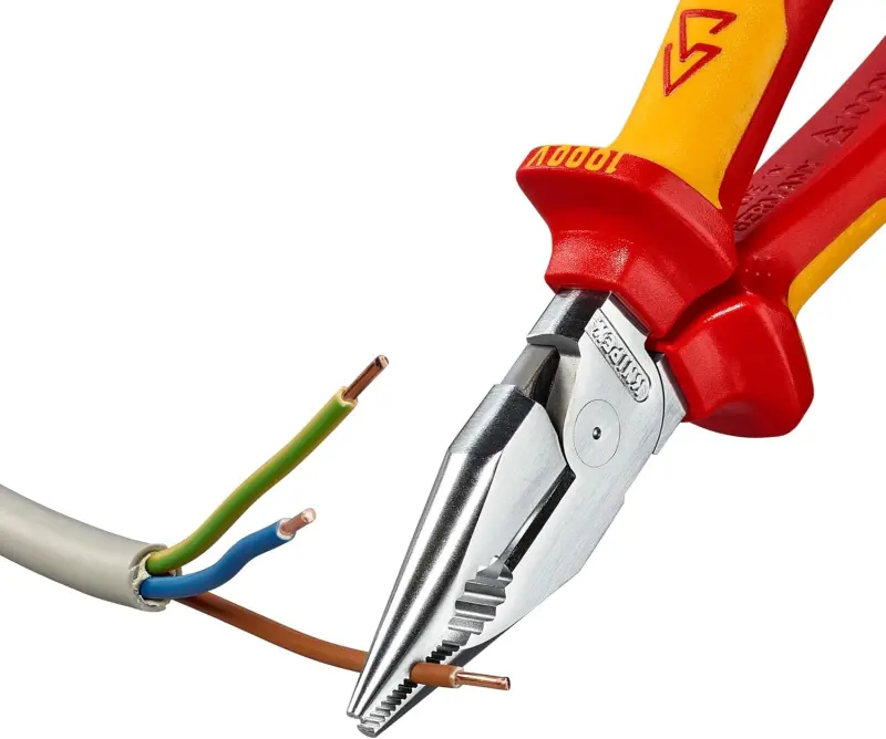 Kombinované úzké ploché kleště 185 mm VDE Knipex 08 26 185 (K 08 26 185)