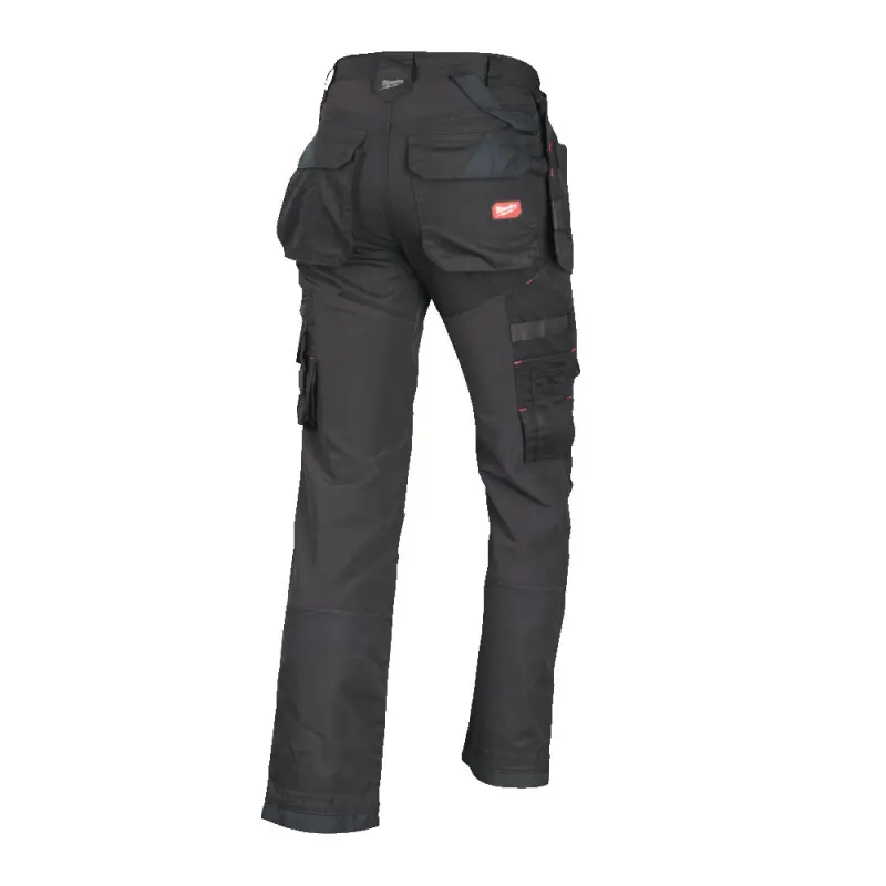 Pracovní kalhoty Milwaukee FREEFLEX WP BL 52, černé, Vel. 52/L, 4932498194