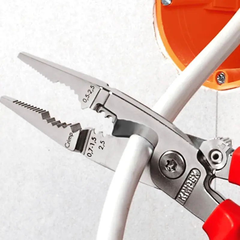 Elektroinstalační kleště 200 mm Knipex 13 86 200 SB VDE (K 13 86 200 SB)