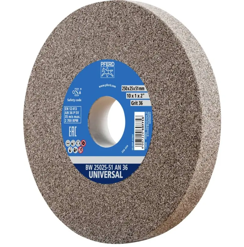 Univerzální brusný kotouč 250 x 25 mm Pferd BW 25025-51 AN 36 UNIVERSAL (PF4007220607756)