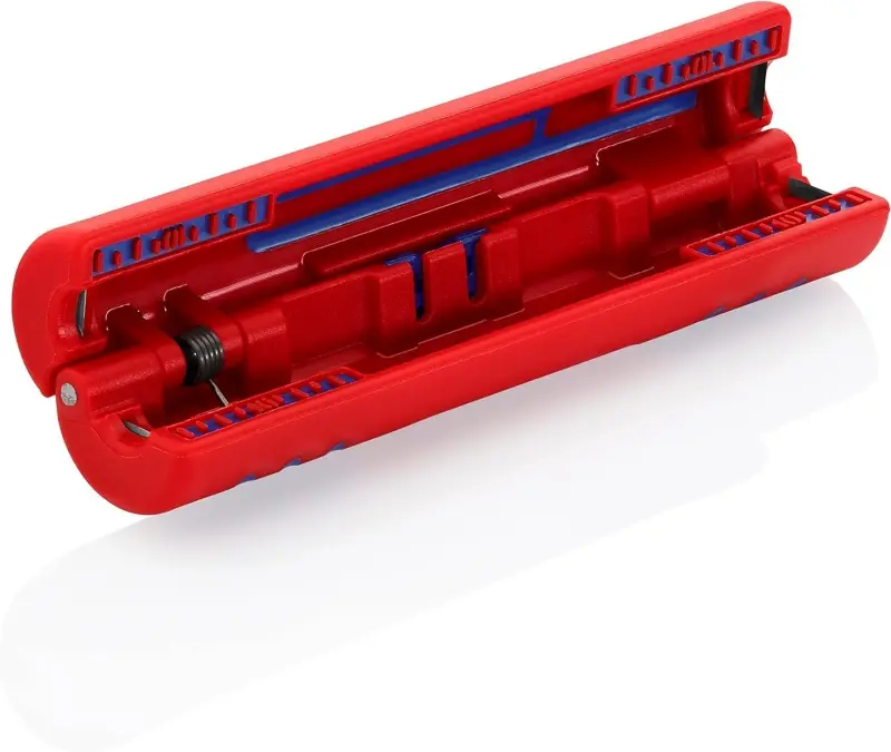 Odizolovací nůž Knipex 16 60 100 SB na koaxiální kabely (K 16 60 100 SB)