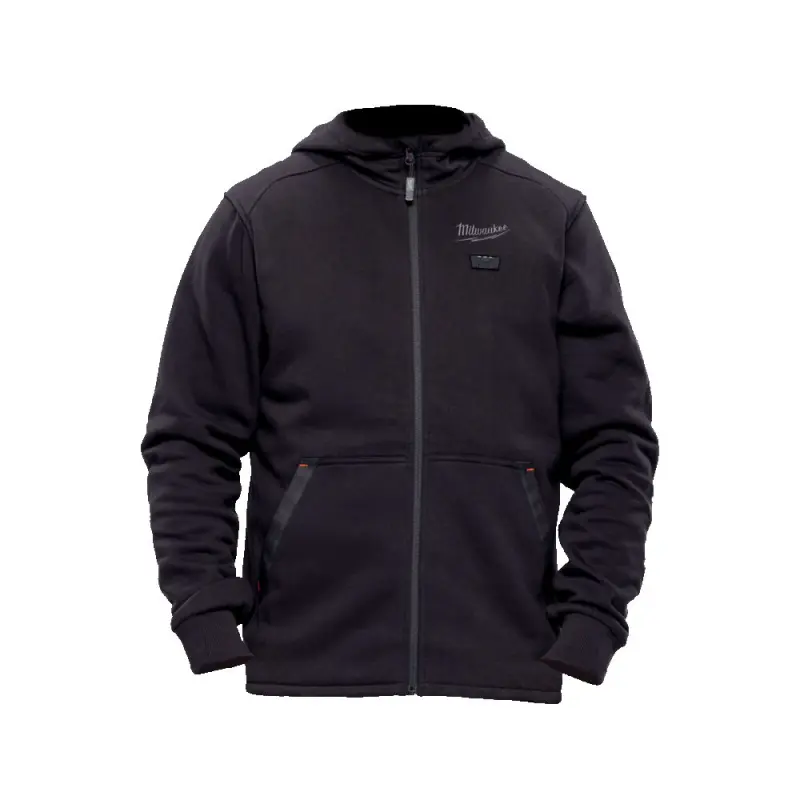 Dámská vyhřívaná mikina s kapucí Milwaukee M12 HHBL5-0 (XXL) černá (MI4932499191)