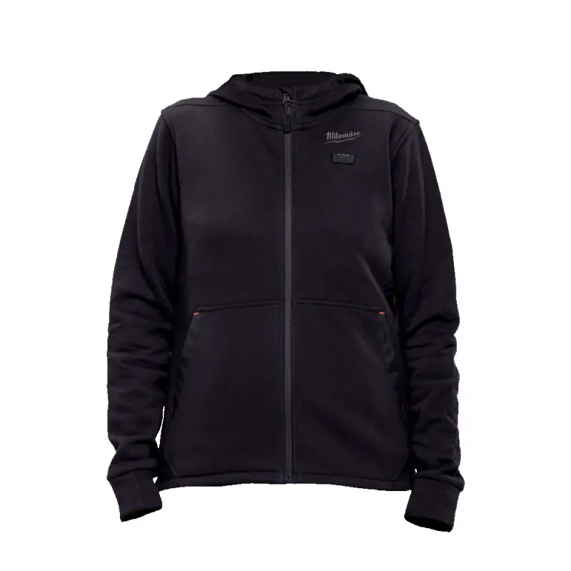 Dámská vyhřívaná mikina s kapucí Milwaukee M12 HHLBL5-0 (M) černá (MI4932499195)