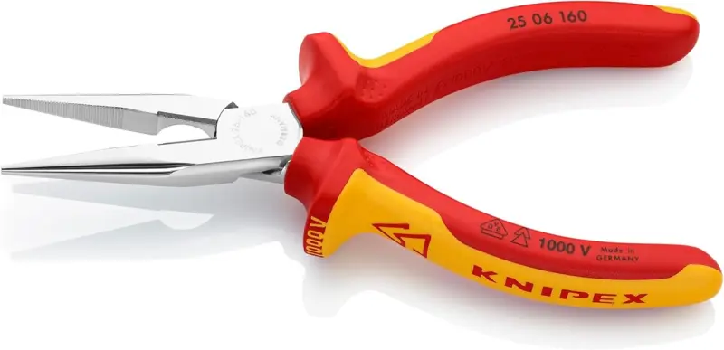 Půlkulaté kleště Knipex 25 06 160 SB s břity (K 25 06 160 SB)