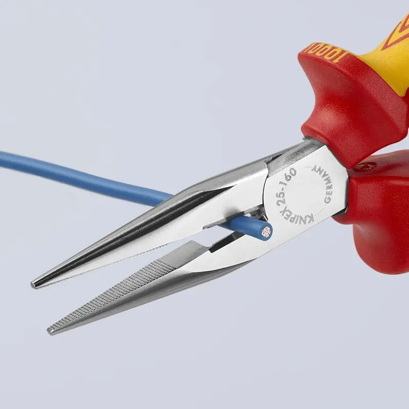 Půlkulaté kleště Knipex 25 06 160 SB s břity (K 25 06 160 SB)