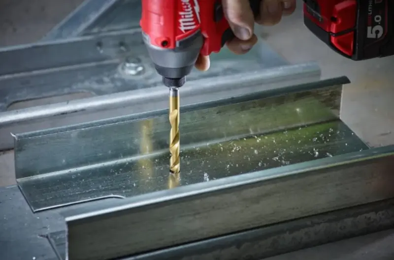 Vrtáky HSS-G Red Hex Shockwave 2 ÷ 10 mm TiN Milwaukee 4932499763 - 19ks (MI4932499763)