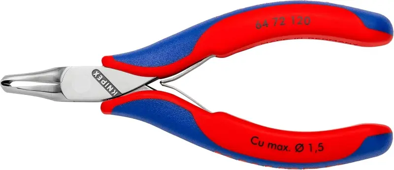 Kleště Knipex 64 72 120 štípací čelní se šikmými břity pro elektroniku (K 64 72 120)