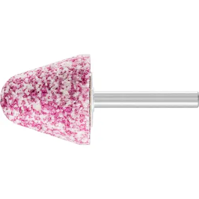 Stopkové brusné tělísko Pferd KE 3232 6 ADW 24 M5V STEEL - kuželové s rádiusovým koncem typu STEEL (PF4007220660287)