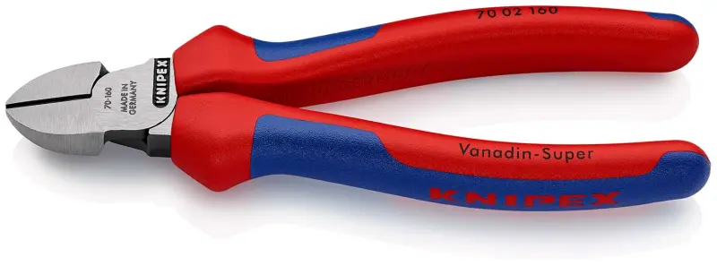 Boční štípací kleště Knipex 70 02 160 SB - komfortní rukojeť, v blistru (K 70 02 160 SB)