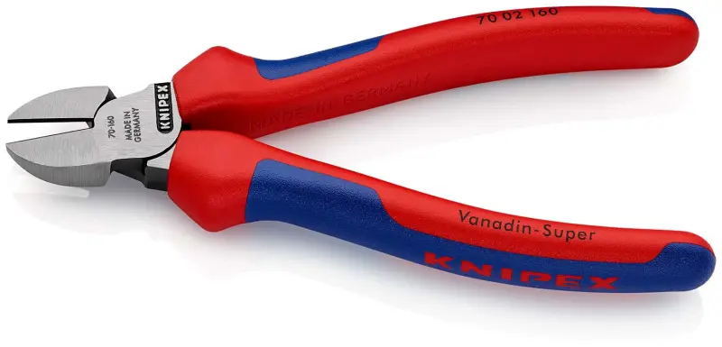Boční štípací kleště Knipex 70 02 160 SB - komfortní rukojeť, v blistru (K 70 02 160 SB)