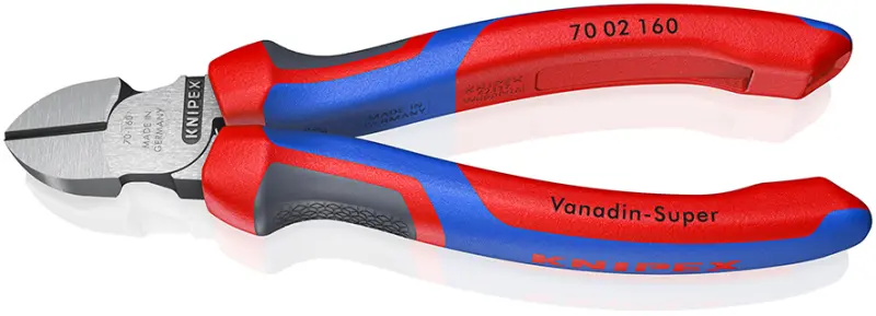 Boční štípací kleště Knipex 70 02 160 SB - komfortní rukojeť, v blistru (K 70 02 160 SB)