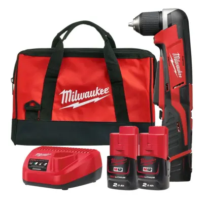 Aku úhlová vrtačka / šroubovák Milwaukee C12 RAD-202B (MI4933441215)