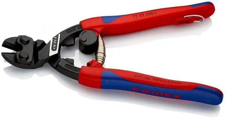 Kompaktní štípací kleště Knipex 71 22 200 T - CoBolt®, vícesložkové návleky (K 71 22 200 T)