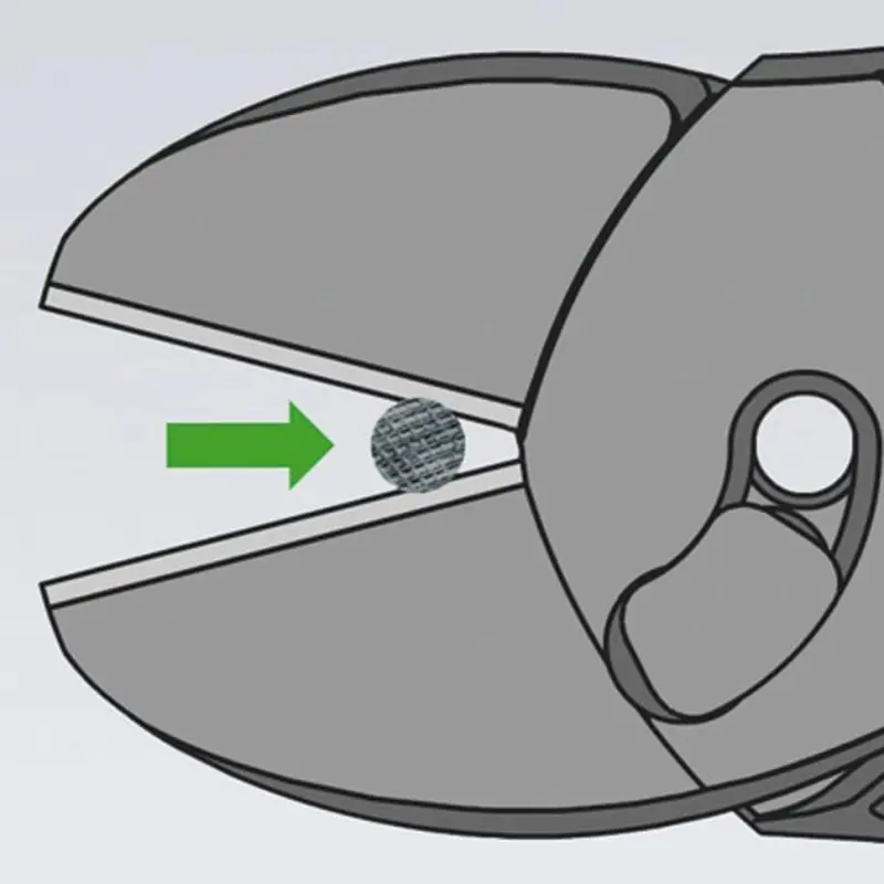 Boční štípací kleště Knipex 73 72 180 F "TwinForce" - silové, s pružinou (K73 72 180 F)