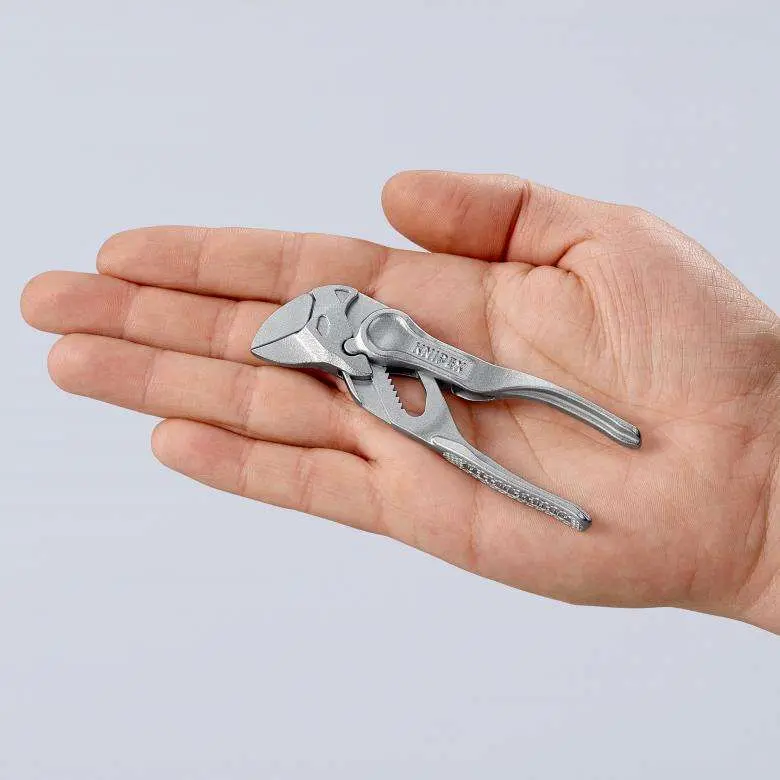 Minikleště Knipex 86 04 100 Mini XS (100 mm), kleště a klešťový klíč v jediném nástroji (K 86 04 100)
