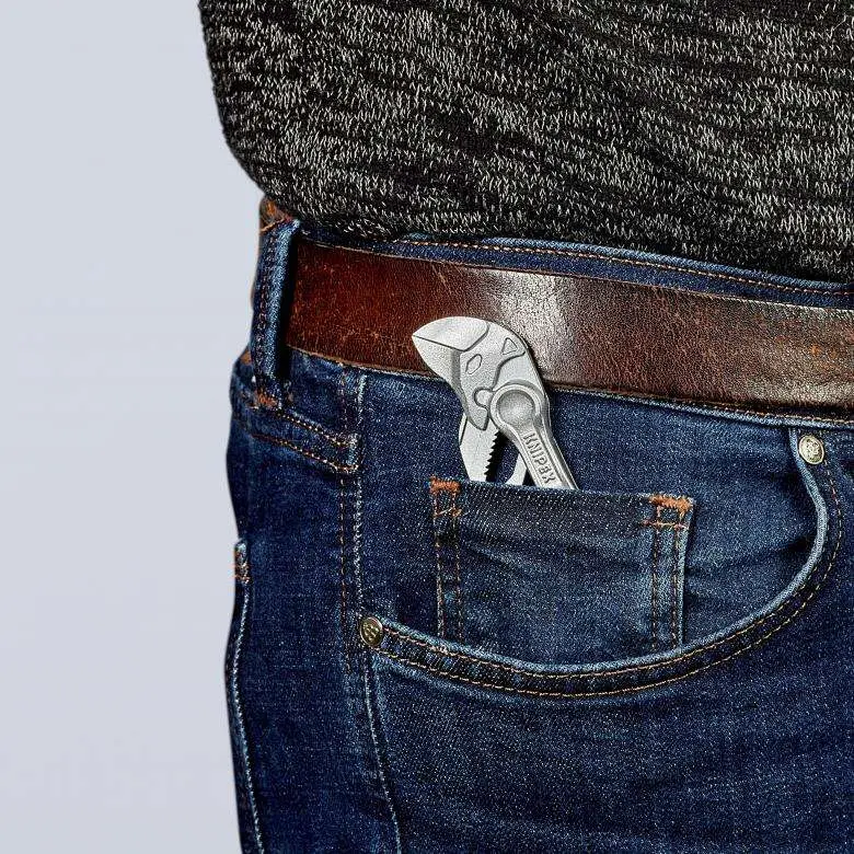 Minikleště Knipex 86 04 100 Mini XS (100 mm), kleště a klešťový klíč v jediném nástroji (K 86 04 100)