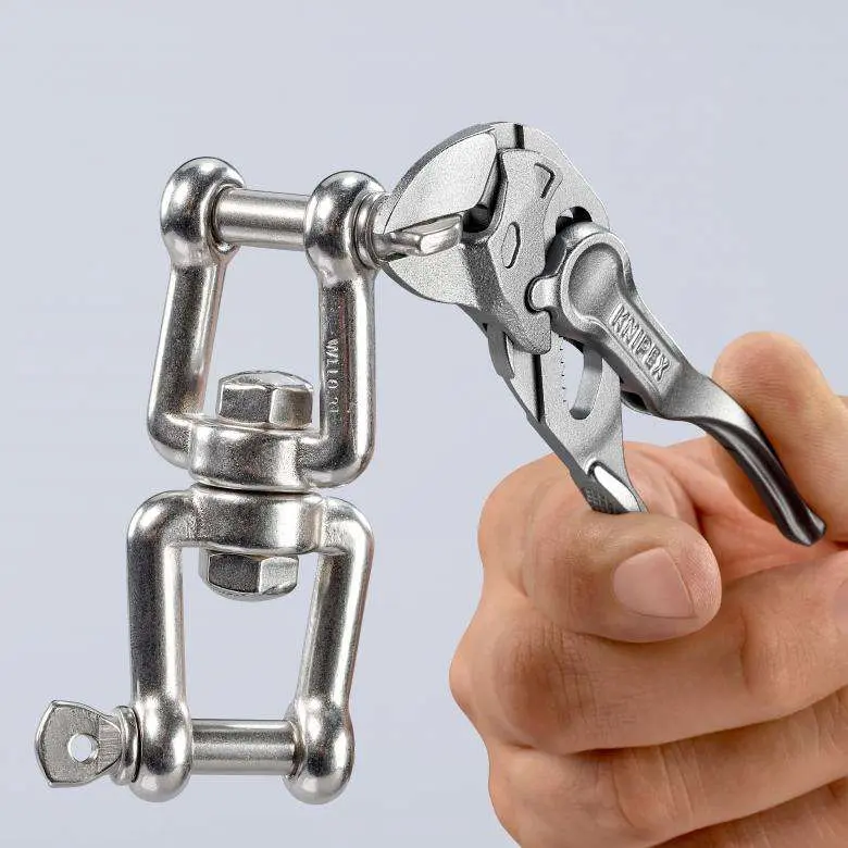 Minikleště Knipex 86 04 100 Mini XS (100 mm), kleště a klešťový klíč v jediném nástroji (K 86 04 100)