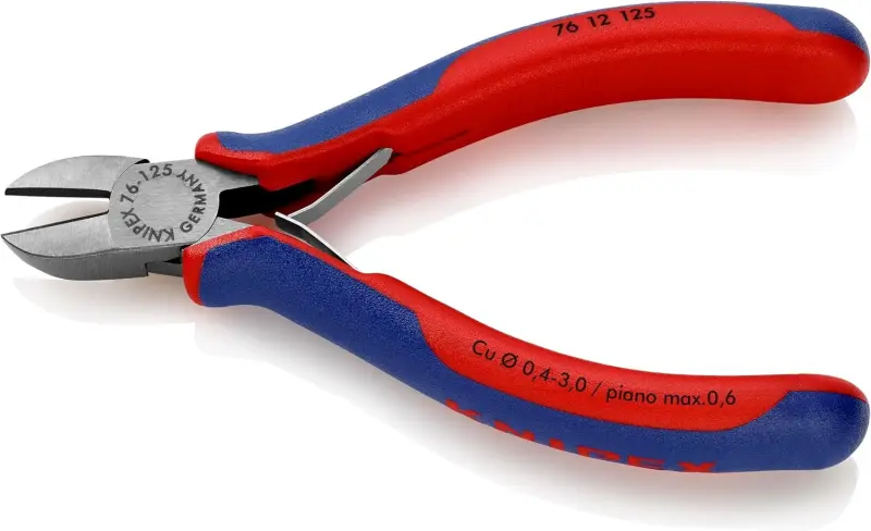Kleště Knipex 76 12 125 štípací boční pro elektromechaniky (K 76 12 125)