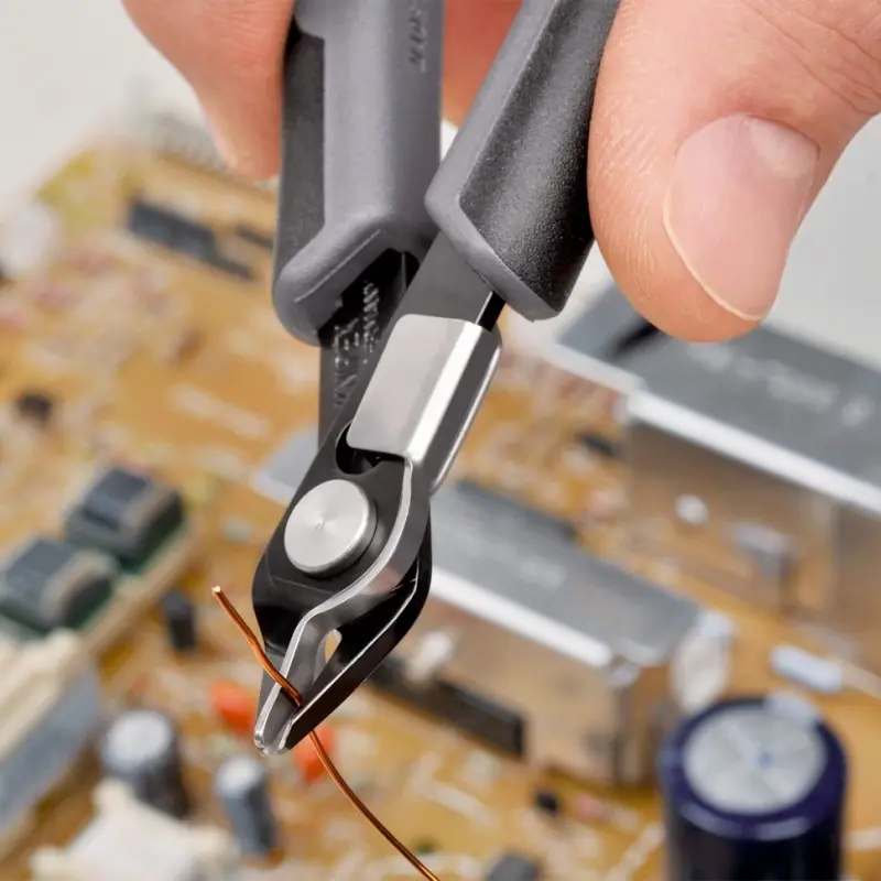 Boční štípací kleště Knipex 78 71 125 SB - Electronic Super-Knips (K 78 71 125 SB)