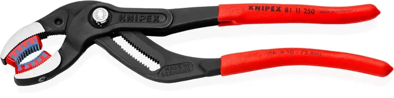 Kleště Knipex 81 11 250 instalatérské na sifonová šroubení a plasty (K 81 11 250)