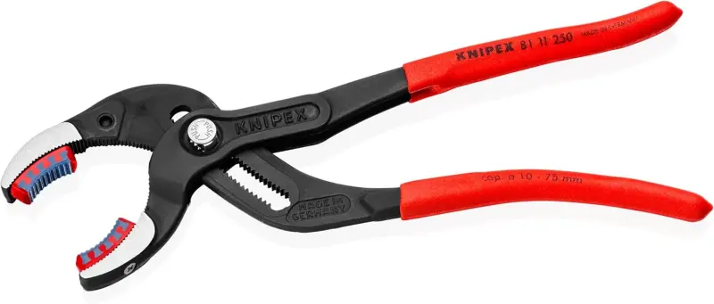 Kleště Knipex 81 11 250 instalatérské na sifonová šroubení a plasty (K 81 11 250)