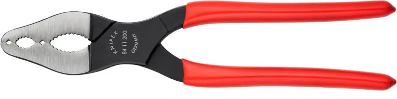 Kuželovité kleště Knipex 84 11 200 SB - pro automechaniky, rovná hlava (K 84 11 200 SB)