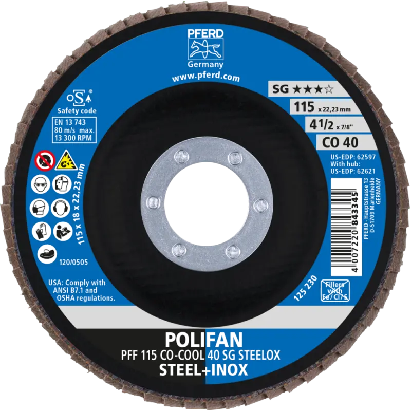PFF 115-22 CO 40 SGP-COOL/22,23  KOTOUČ LAMELOVÝ S (PF4007220725436)