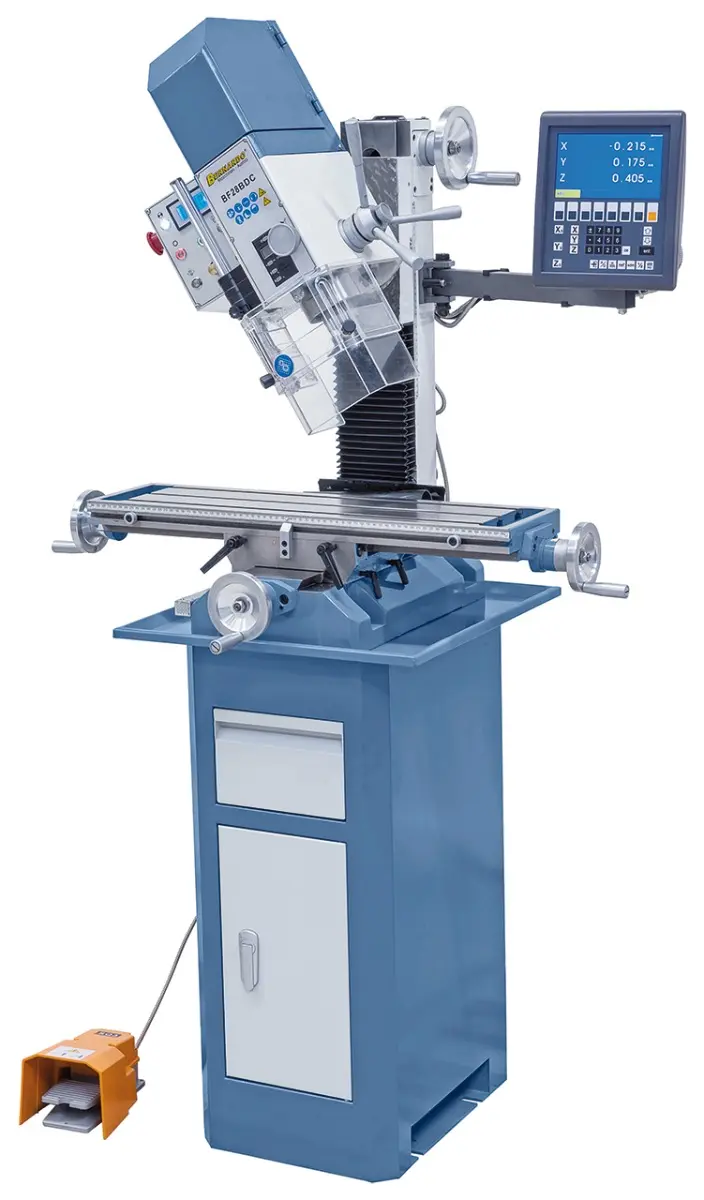 Vrtačko-frézka Bernardo BF 28 BDC s odměřováním 3 os (BER021113)