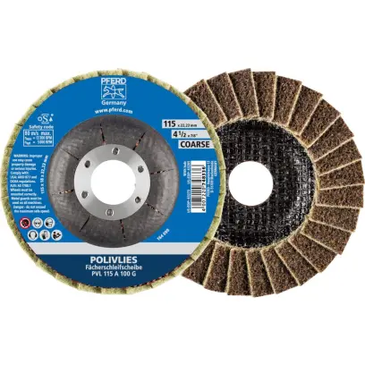 Lamelový brusný kotouč POLIVLIES PVL 115 A G. PFERD (PF4007220748336)