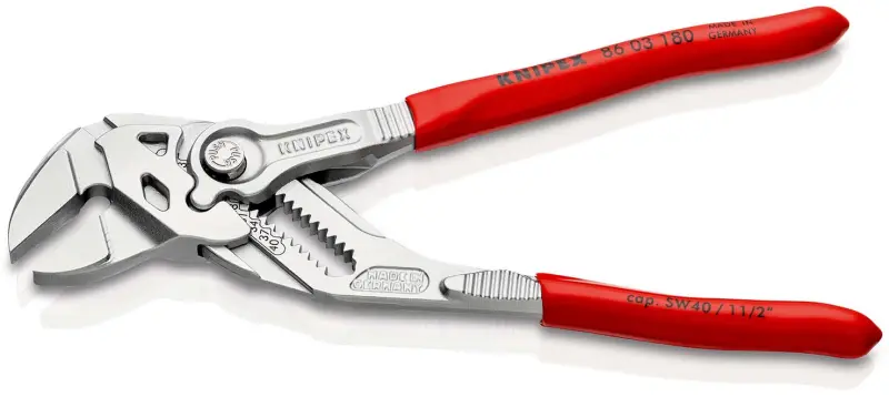 Klešťový klíč Knipex 86 03 150 - kleště a klíč v jediném nástroji (v blistru) (K 86 03 150 SB)