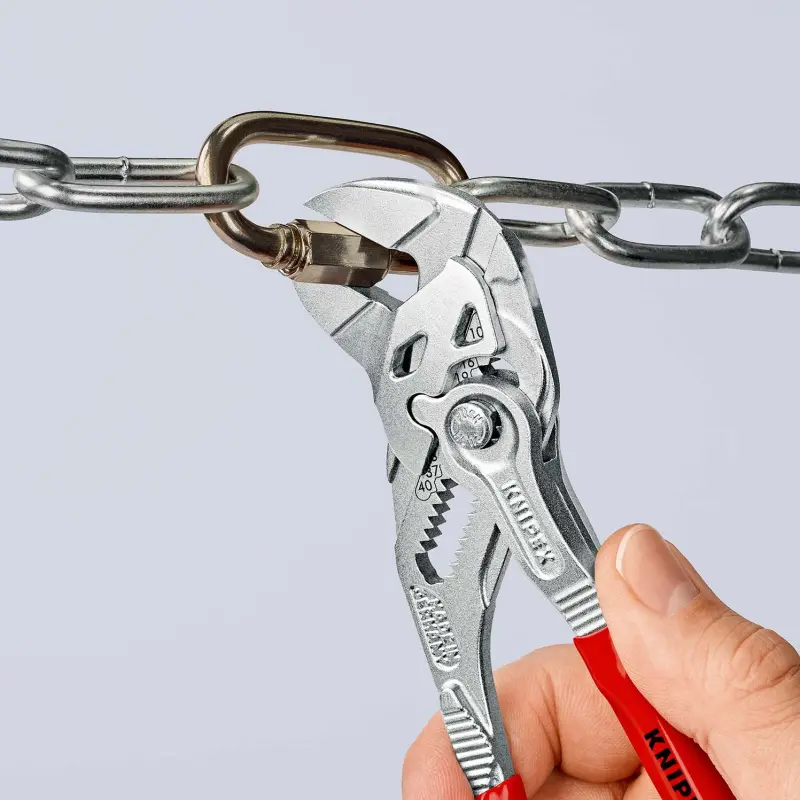 Klešťový klíč Knipex 86 03 150 - kleště a klíč v jediném nástroji (v blistru) (K 86 03 150 SB)
