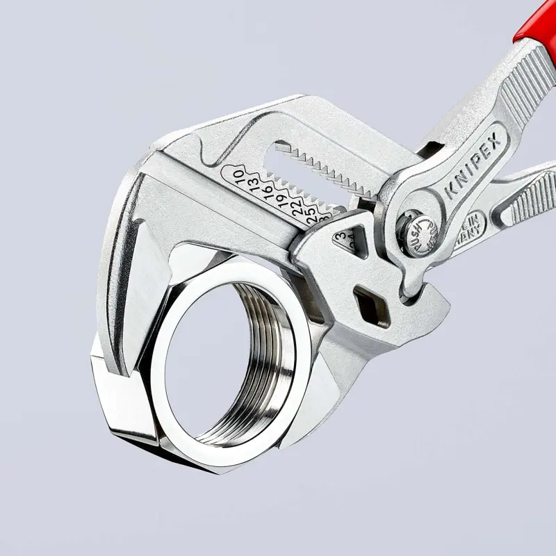 Klešťový klíč Knipex 86 03 150 - kleště a klíč v jediném nástroji (v blistru) (K 86 03 150 SB)