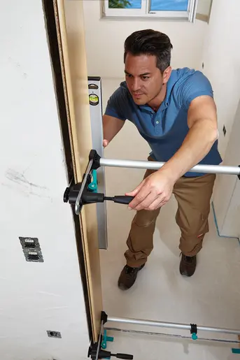 Montážní sada na dveřní zárubně Wolfcraft PRO (Sada 8 dílů) (WOLF3676000)