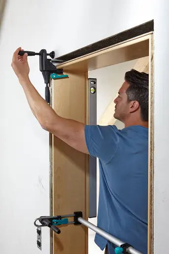 Montážní sada na dveřní zárubně Wolfcraft PRO (Sada 8 dílů) (WOLF3676000)