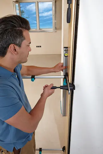 Montážní sada na dveřní zárubně Wolfcraft PRO (Sada 8 dílů) (WOLF3676000)