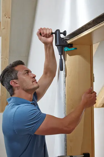 Montážní sada na dveřní zárubně Wolfcraft PRO (Sada 8 dílů) (WOLF3676000)