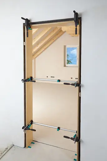 Montážní sada na dveřní zárubně Wolfcraft PRO (Sada 8 dílů) (WOLF3676000)