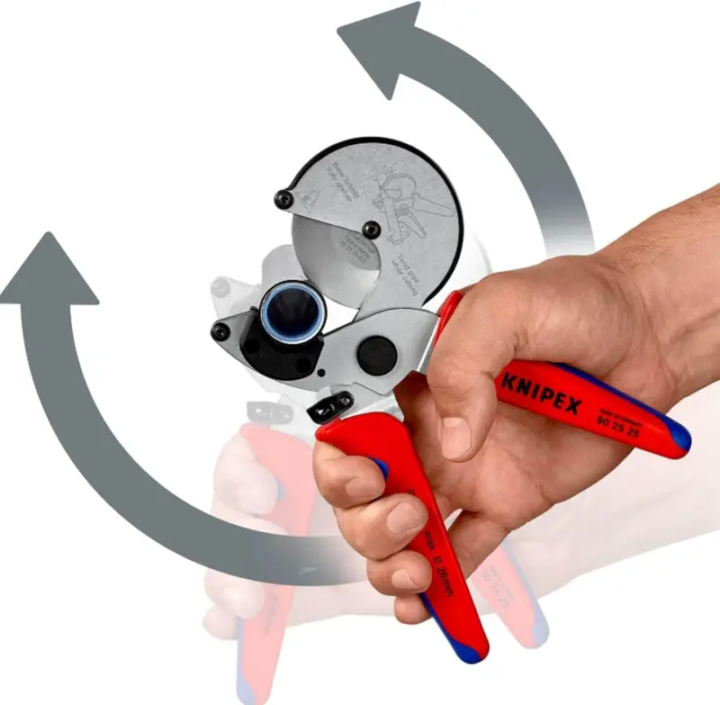 Řezačka trubek Knipex 90 25 25 pro kompozitní/plastové trubky (K 90 25 25)