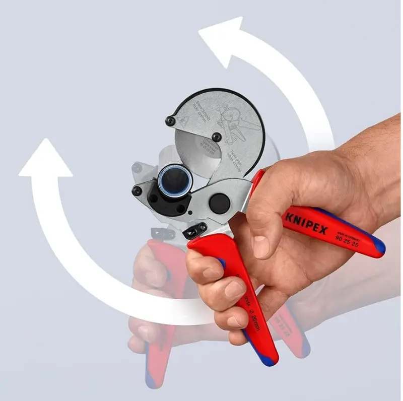 Řezačka trubek Knipex 90 25 25 pro kompozitní/plastové trubky (K 90 25 25)