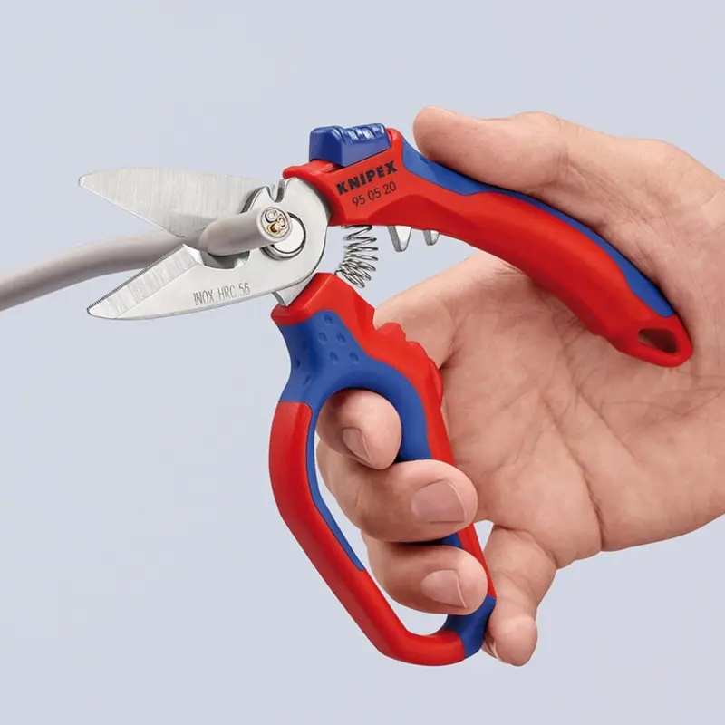 Elektrikářské nůžky Knipex 95 05 20 SB (K 95 05 20 SB)