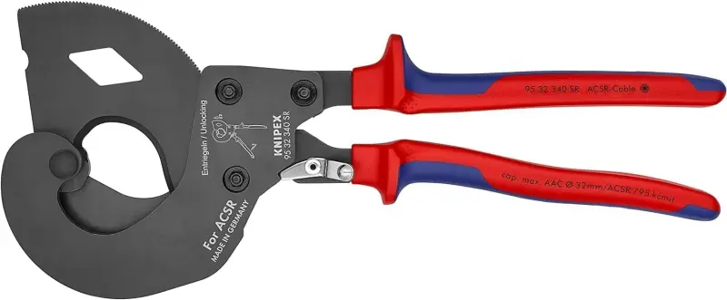 Nůžky Knipex 95 32 340 SR na kabely ACSR (K 95 32 340 SR)