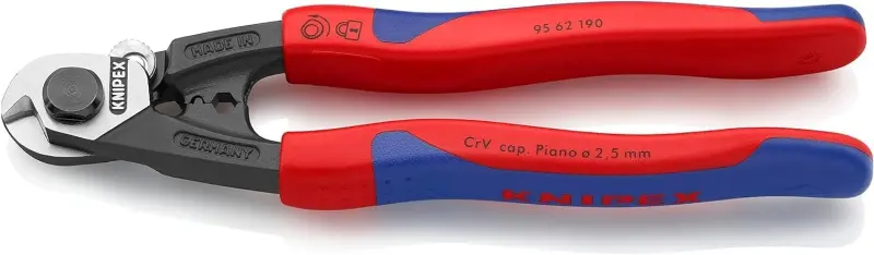 Nůžky na lana KNIPEX (K 95 62 190 SB)