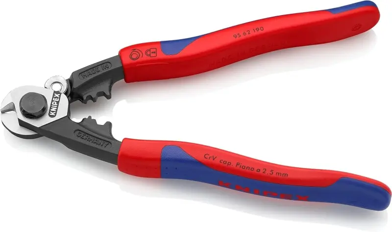 Nůžky na lana KNIPEX (K 95 62 190 SB)